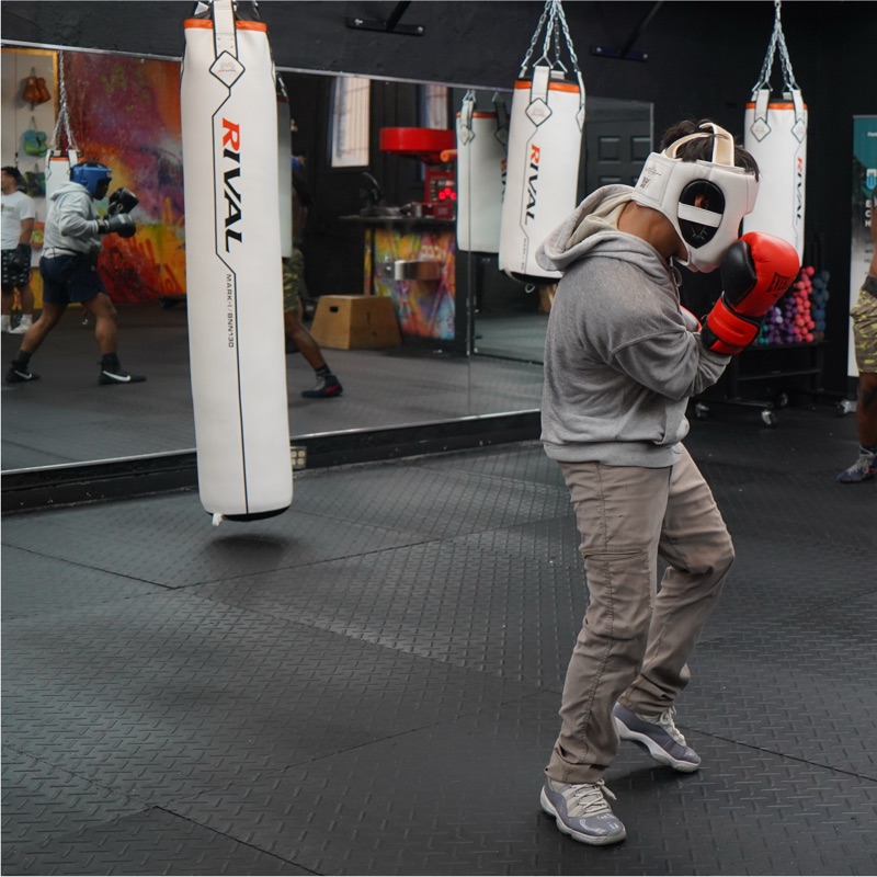 Boxing training at Franklin Gym Tampa